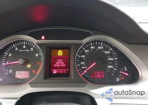 2007 Audi A6 3.2 из США, поврежденный, VIN WAUDH74F67N096941